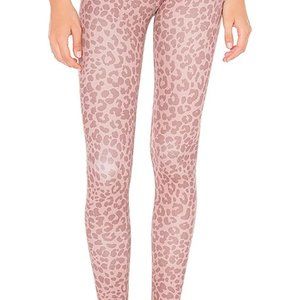 Varley Pink Cheetah Leggings sz S